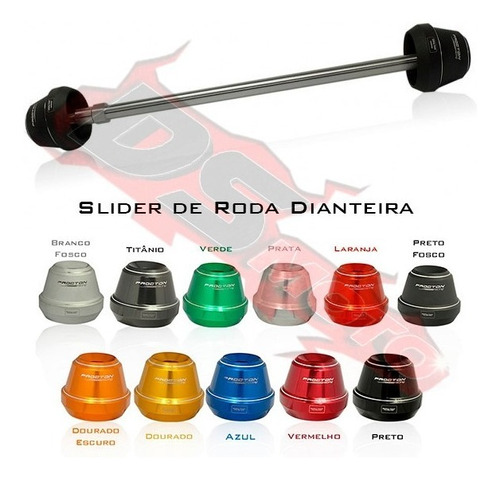 Slider Roda Dianteira Procton Racing - Honda Cb 600f Hornet