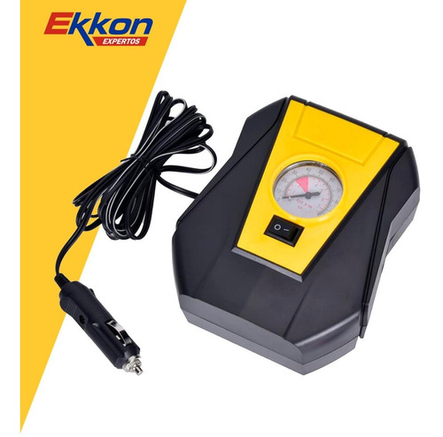 Imagen 5 de 10 de Mini Compresor Inflador 12v Kommberg 100 Psi Auto Moto