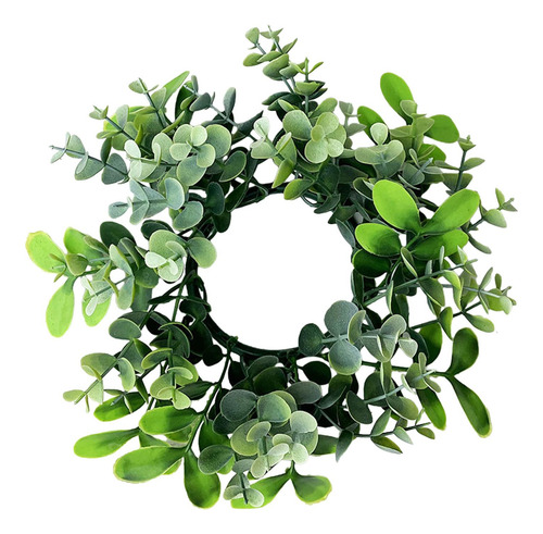 3 Corona De Eucalipto Hecha A Mano - Decoración 3 Piezas