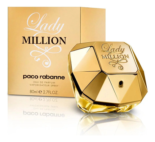 Perfume Lady Million De Paco Rabanne 80ml Para Dama Original
