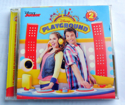 Playground De Disney Junior Volumen 2 * Cd Nuevo Original