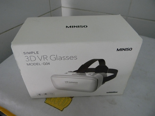 Aguanieve Compatible con Espectáculo Oculos 3d - Vr Glasses - Miniso - Model G04 - Importado | MercadoLivre