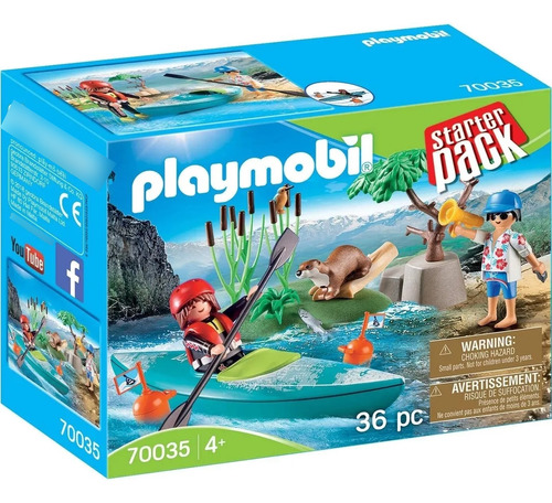 Playmobil 70035, Aventura En Canoa, Starter Pack