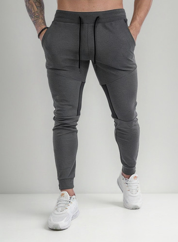 Pants Deportivo Para Hombre Gym Cierre Tobillos