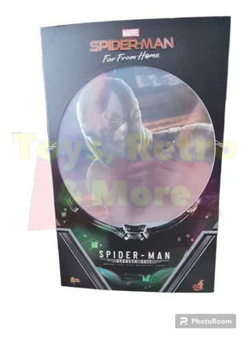 Spiderman Stealth Suit Hot Toy