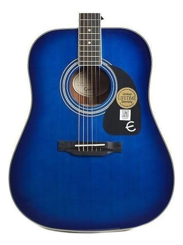 Guitarra acústica Epiphone PRO-1 Spanish Classic para diestros blue burst