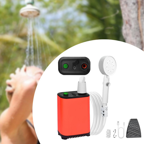 Ducha Portátil, Herramienta De Baño Eléctrico, Liviano,