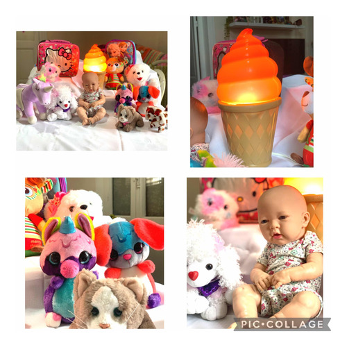 Peluches Y Lámpara Helado