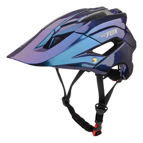 Casco De Ciclismo Btb Batfox Con Visera Exterior Color As Shown Talla M (56-62cm)