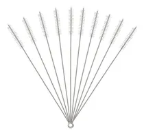 Comprar Cepillo Limpiador De Sorbetes, Cañitas Acero Inoxidable X 6