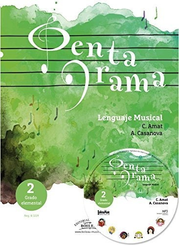 Pentagrama Lenguaje Musical Elemental 2 (libro En Castellano