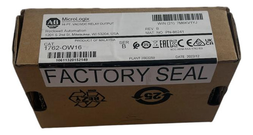 Allen-bradley Compact 1762-ow16 Micrologix