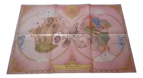 Master Of The Universe Mapa Etheria (Usado)