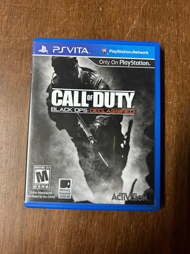 Juego De Ps Vita: Call Of Duty Black Ops Declassified