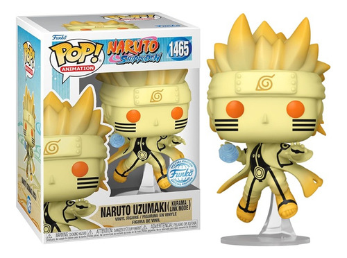 Naruto Funko Pop Kurama Link Mode 1465 Exclusivo