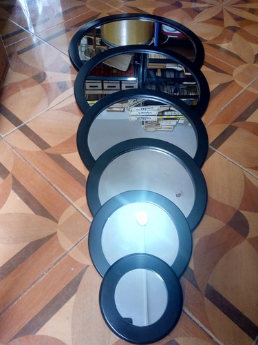 Espejos Sencillos Redondos Juego X6