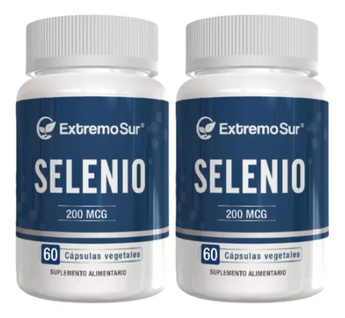 2 Selenio 200mcg X 60 Cap Veganas Extremo Sur