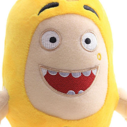 Peluche Soft Oddbods De 23 Cm Con El Logotipo De Newt Bubble