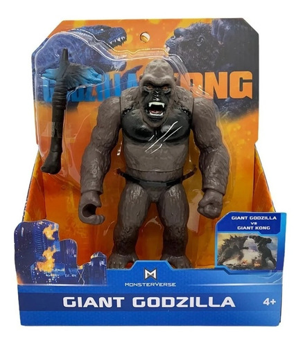 Muñecos Godzilla Vs King Kong 20 Cm Dinosaurio Mono Nuevos