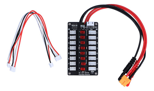 Placa Adaptadora Lipo Charging Jst Plug Xh 2s/3s Lithium
