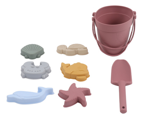 El Juego De Juguetes De Playa De Silicona Para Bebés Y Juego