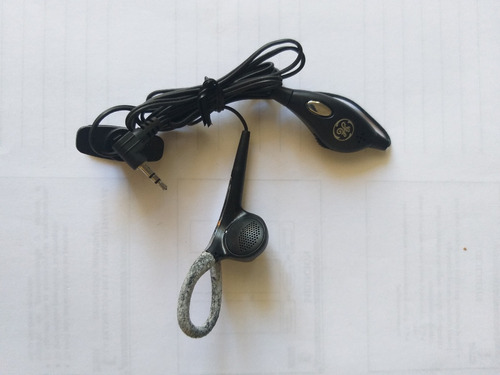 Audífonos Manos Libres General Electric Conector 2.5mm