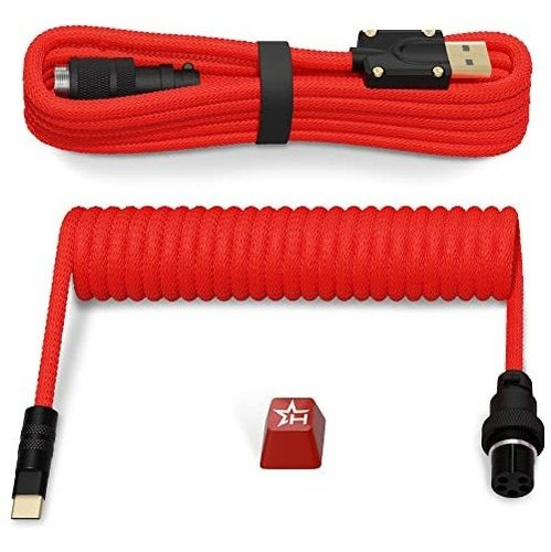 Cable De Aviador Coiled Usb-c De Hystar Para La Nhyl1