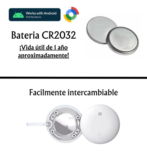 Pack Localizador Rastreador Gps Tag Guardian Android Google Blanco X4