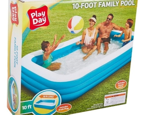 Alberca Inflable Familiar Grande Niños Y Adultos