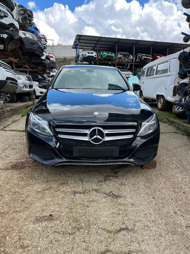 Mercedes C180 1.6 Turbo 2017 Flex 156cvs Aut- Solicite Peças