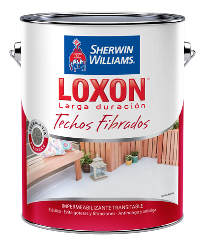 Membrana Sherwin Williams Loxon Ld Techos Fibrado 5 Kg