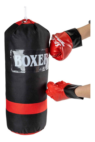 Set De Boxeo Infantil Bolsa Con 2 Guantes Jem