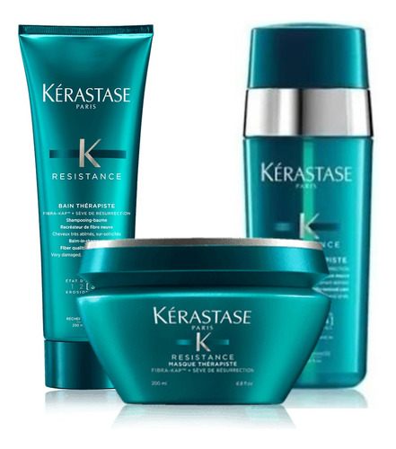 Kerastase Pack Therapiste Shampoo+mascara+serum+ Regalo