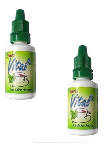 Stevia Líquida Vitale Sin Sabor Residual 15ml X 2