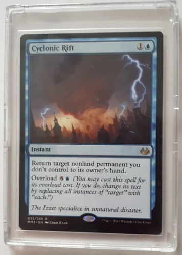 Magic Mtg Cyclonic Rift - Modern Masters: 2017 Edition