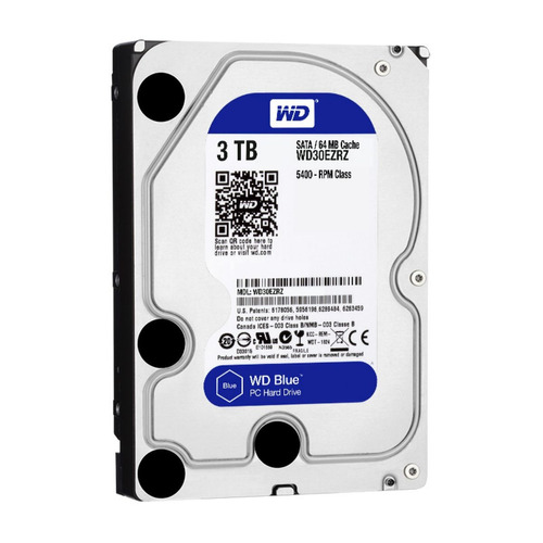 Hdd 3.5  Wd Blue 3tb Sata3 5400 Rpm