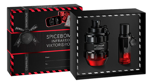 Viktor & Rolf Spicebomb Infrared Edt 90ml+20ml Silk Perfumes