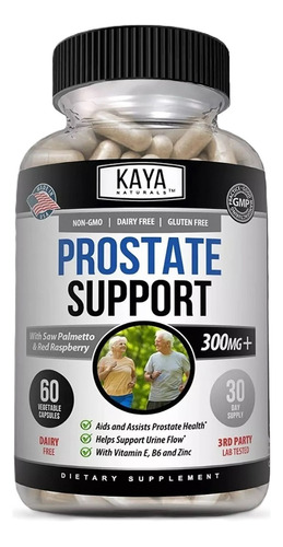 Saw Palmetto, Salud Prostata, 60caps Kaya Naturals Americano