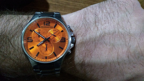 Reloj Kevingston Acero Inox. Cronógrafo.