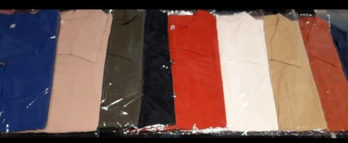 Imagen 9 de 10 de Camisa Larga Mujer Manga 3/4 Convertible A Corta Poplin