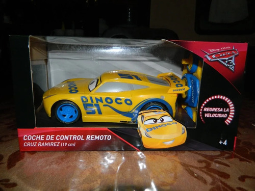 Auto Cars Rayo Mcqueen Radio Control Remoto Disney