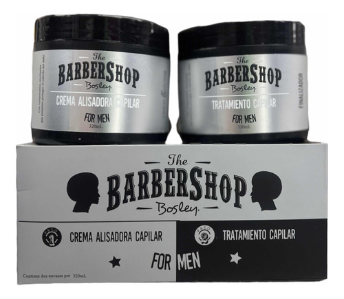 Kit Alisador Afro 5 Minutos Barbershop - mL a $82