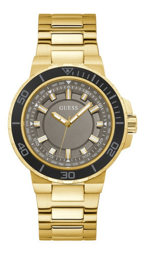 Reloj Guess Para Hombre Relojes Caballero Color De La Correa Dorado