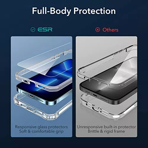 Funda rígida transparente para iPhone 13 Pro Max - ESR