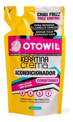 Keratina Crema Acondicionador Nutricion De Otowil X 250g