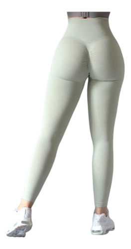 Leggins Deportivos Galasport Scrunch De Mujer Gym Yoga Scn