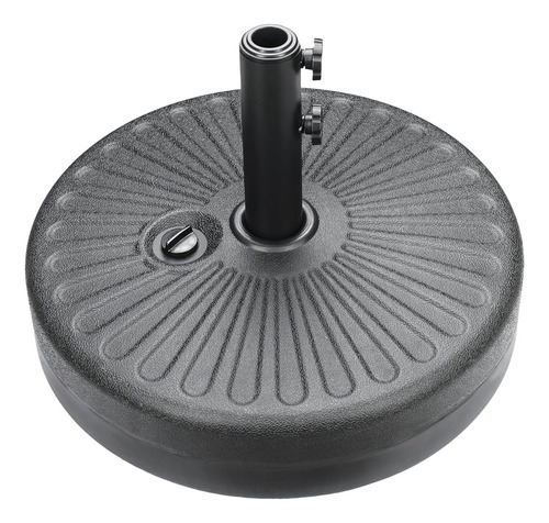 Soporte Base Para Sombrilla De Patio, 50 Lbs, Negro