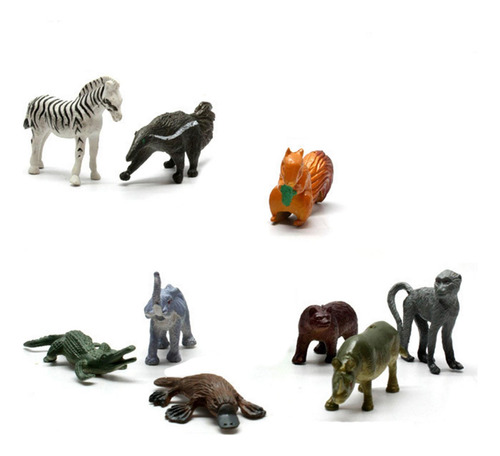Juego De Juguetes De Animales Juguetes Educativos De Regalo,