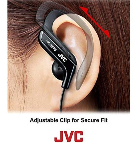 Jvc Haeb75d Auriculares Deportivos Con Clip, Naranja