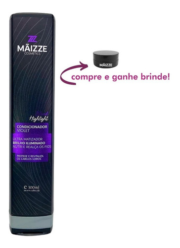 Maizze Blond Highlight Violet Condicionador 300ml